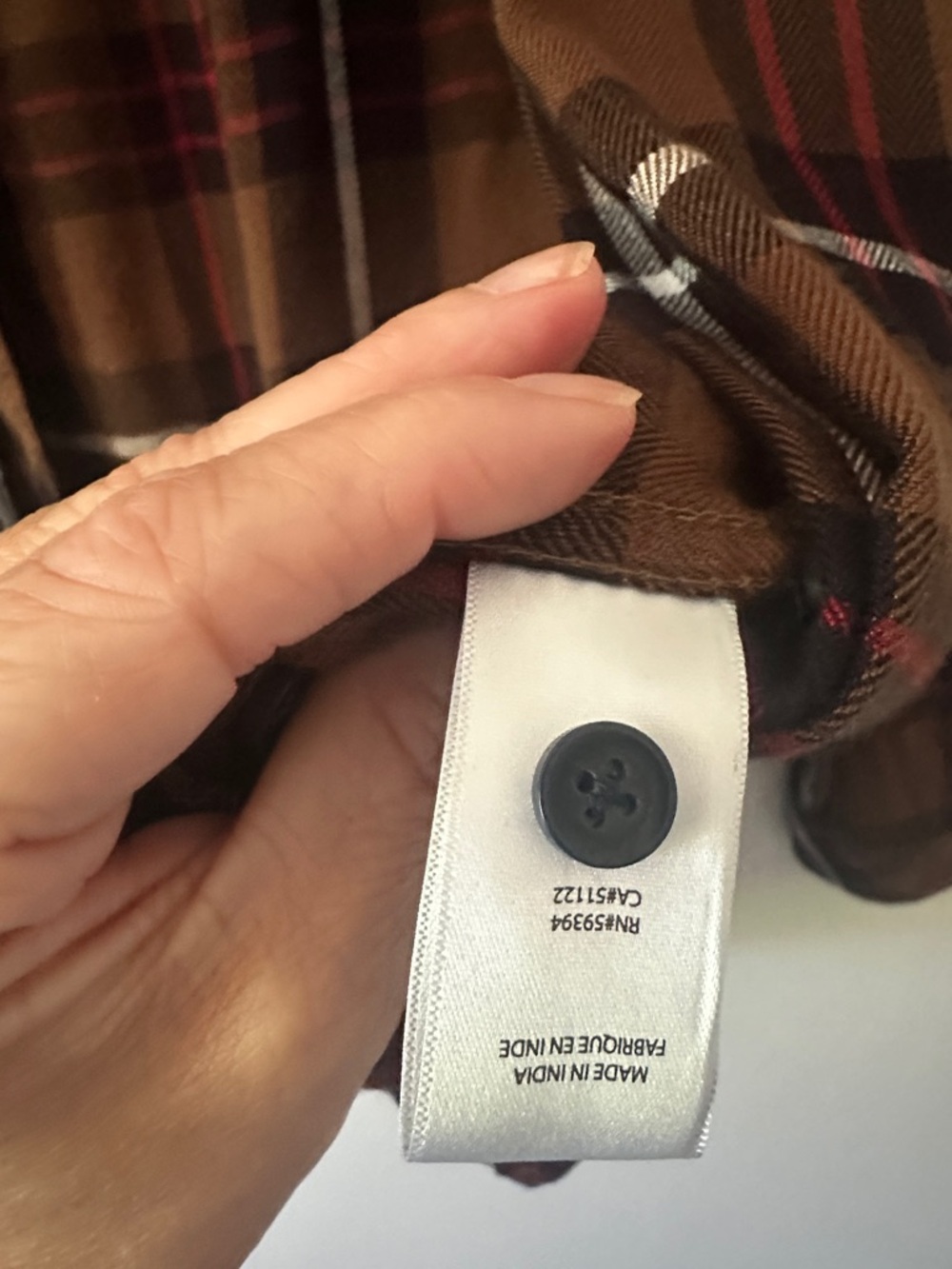 beachlunchlounge Brown Plaid Button-Down Shirt - Picture 7 of 8
